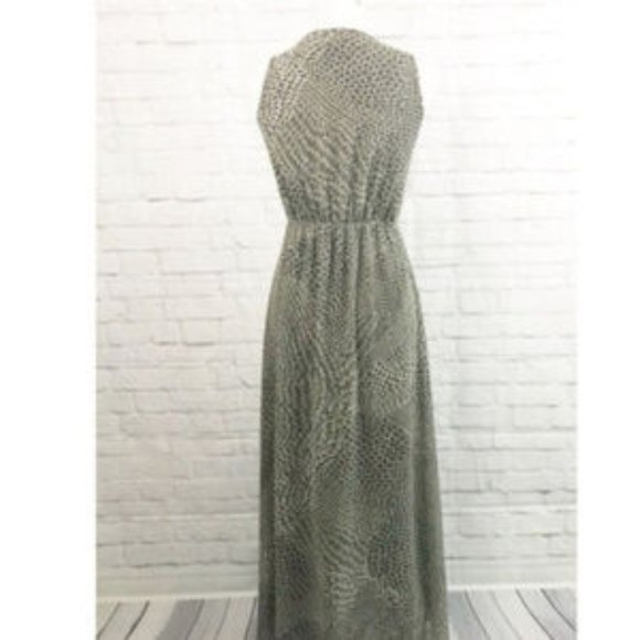 Banana Republic Sleeveless Print Maxi size 4P - Picture 2 of 5